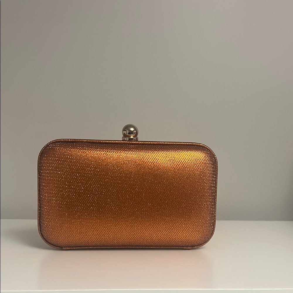 Elegant Metallic Clutch